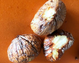 栗と鶏の煮物作り方3写真