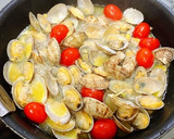 あさりとトマトのペペロン蒸し作り方4写真