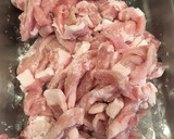 豚ロース薄切り肉ともやしの甘辛炒め作り方2写真