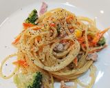 鮭のクリームスパゲッティ作り方8写真