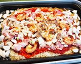 ホットプレートを使ったシーフードパエリヤ作り方5写真