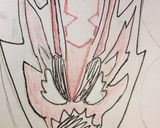 仮面ライダー　ヘルライジングホッパー作り方1写真