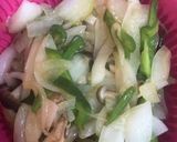 もちもち水漬けパスタ　ナポリタン作り方10写真