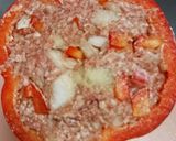☆パプリカハンバーグ☆作り方3写真
