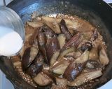 茄子のひき肉カレーあん絡め☆作り方8写真