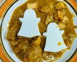 ハロウィン☆豆腐オバケカレー♪作り方7写真