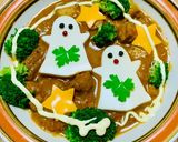 ハロウィン☆豆腐オバケカレー♪作り方10写真