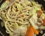 冷凍うどんでもちもち焼うどん作り方8写真
