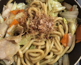 冷凍うどんでもちもち焼うどん作り方10写真