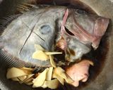 逸品！マトウダイの無水煮付け♪作り方4写真