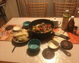 アヒージョ②#豆腐とチーズ#春巻KEI作り方8写真