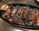 魚焼きグリルでスペアリブの鉄板焼き作り方6写真