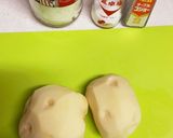 カリッと旨☆細切りポテトのぺったんこ焼き作り方1写真