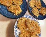 カリッと旨☆細切りポテトのぺったんこ焼き作り方9写真