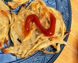 カリッと旨☆細切りポテトのぺったんこ焼き作り方10写真
