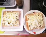お手軽★食パンお好み焼き(^O^)作り方1写真