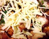 鯖味噌缶と椎茸のチーズ乗せ作り方3写真