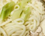 鍋の素●鶏肉＆ジャガイモの豆乳うどん鍋作り方4写真