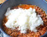 大根おろしと鰹節の和風キーマカレー作り方6写真
