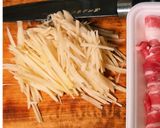 新生姜で♪豚肉のショウガ巻き作り方1写真