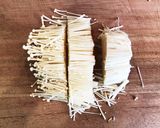 えのきと豆腐の味噌汁作り方1写真