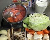 鮭と里芋のシチュー作り方1写真