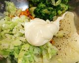 キャベツ入りわさびポテトサラダ作り方2写真