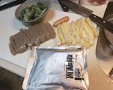 【低糖質】コンニャクでカレー丼作り方1写真