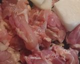 ガパオライスっぽい、とり丼。作り方1写真
