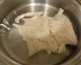 【コンビニ食材】サラダチキン高蛋白スープ作り方1写真