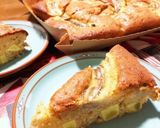 サツマイモとバナナの天板ケーキ作り方12写真