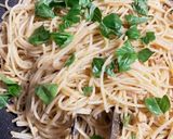クルミとバジルのパスタ作り方6写真