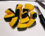 ごはんがススム かぼちゃのそぼろ煮作り方1写真