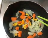 さくらどり唐揚げでオレンジチキン作り方2写真