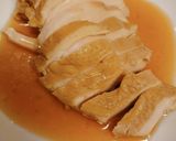 レンジで作る　鳥むね肉の酒蒸し作り方5写真