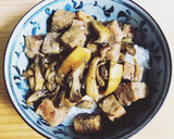 エリンギと舞茸のサイコロステーキ丼作り方7写真