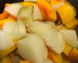 カボチャのスープ1（バターナッツカボチャ作り方1写真
