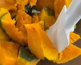 ハロウィンかぼちゃケーキ作り方1写真