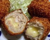 チーズ入りれんこんのコロッケ作り方7写真