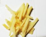 牛肉とごぼうの甘辛しぐれ煮♡作り方1写真