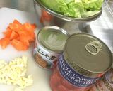 サバ味噌缶で！減塩★ヘルシーな野菜煮込み作り方1写真