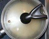 鍋で炊飯（玄米）　／災害時レシピにも作り方4写真