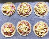 余ったギョウザの皮で作った簡単ピザ作り方2写真
