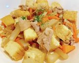 豚肉と厚揚げの醤油麹炒め★ほろ酔い料理作り方9写真