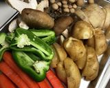 手羽元とお野菜のオーブン焼き作り方4写真