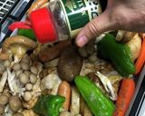 手羽元とお野菜のオーブン焼き作り方6写真