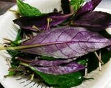 金時草の酢の物作り方1写真