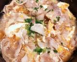 豚バラ他人丼作り方4写真