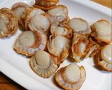 砂肝とホタテとカボチャのバター炒め♪作り方3写真