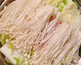 松茸のお吸い物で♫白菜とエノキのうま煮作り方2写真